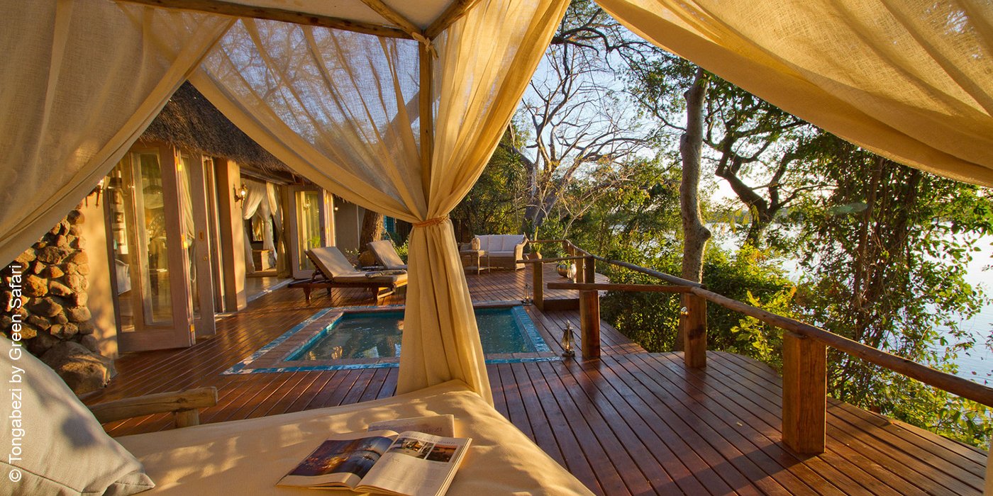 Tongabezi Lodge | Livingstone | Honeymoon House | luxuszeit.com