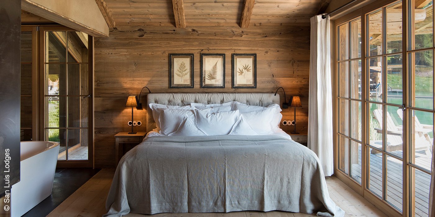 San Luis Retreat Hotel & Lodges | Hafling | Doppelbett | luxuszeit.com