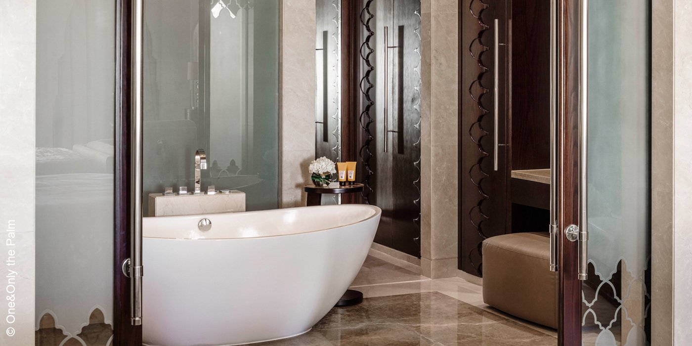 Resort One and Only the Palm | Dubai | Bathroom | luxuszeit.com