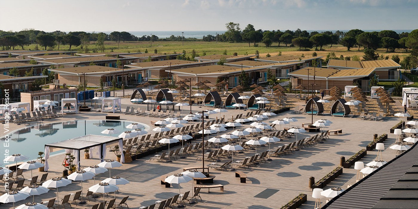 Lino delle Fate Eco Village Resort | Bibione | Poolbereich | luxuszeit.com