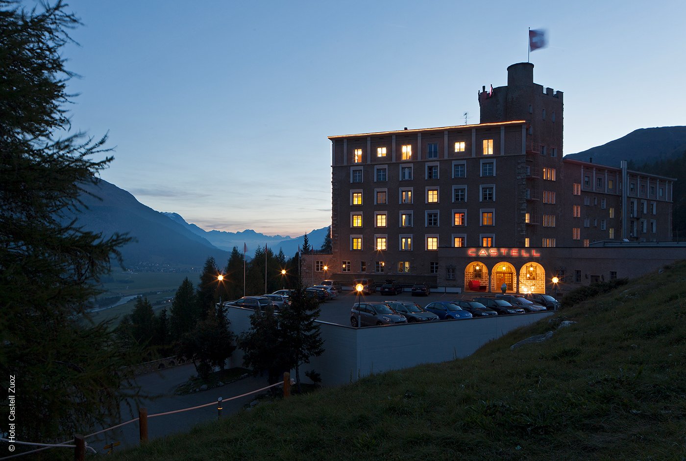 Hotel Castell | Zuoz | Schweiz | Aussenansicht | Archiv | luxuszeit.com