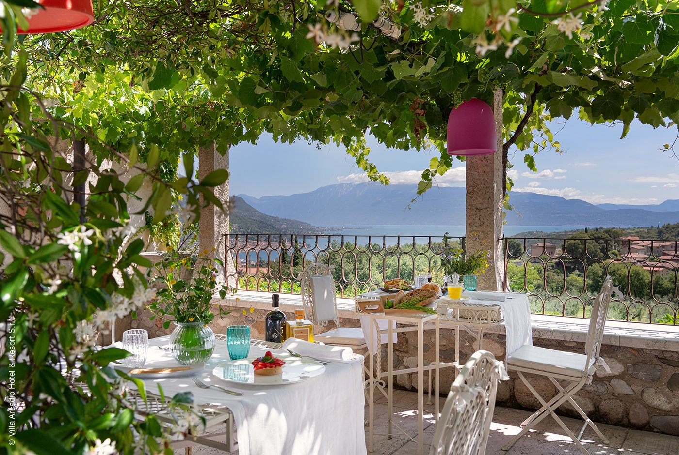 Hotel Villa Arcadio | Salò | Gardasee | Terrasse | Archiv | luxuszeit.com