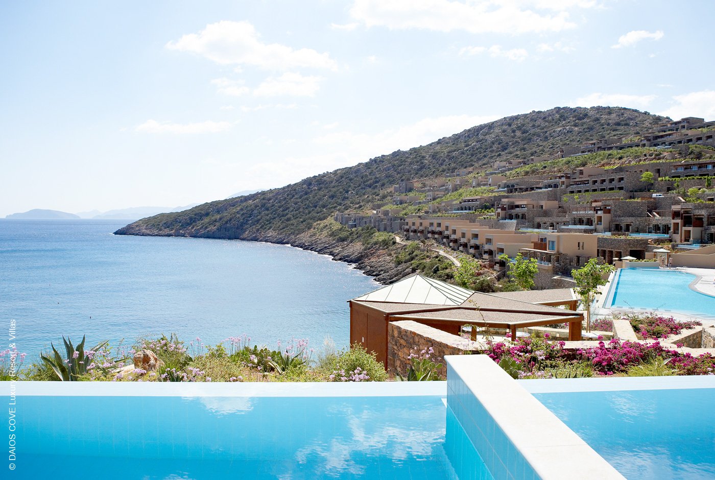 Daios Cove Luxury Resort & Villas | Agios Nikolaos auf Kreta | Deluxe Zimmer Aussicht | Archiv | luxuszeit.com