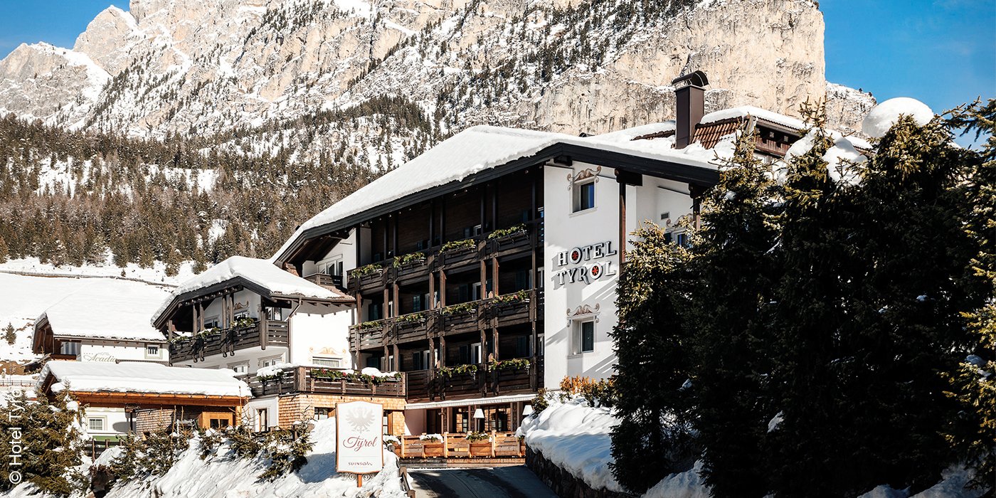 Hotel Tyrol | Gröden | Wolkenstein | Außenansicht | luxuszeit.com