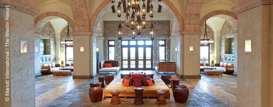 The Westin Resort Costa Navarino | Griechenland | Lobby | luxuszeit.com