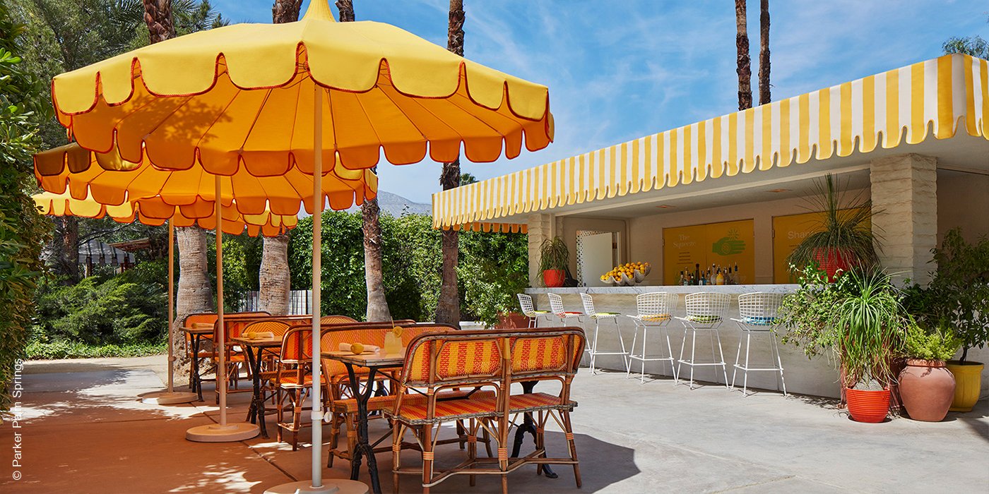Hotel Parker | Palm Springs | Lemonade Stand | luxuszeit.com