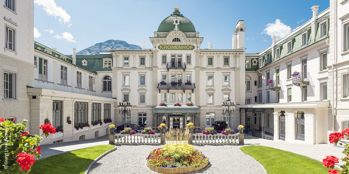Grand Hotel Kronenhof | Pontresina | Schweiz | Außenansicht | luxuszeit.com