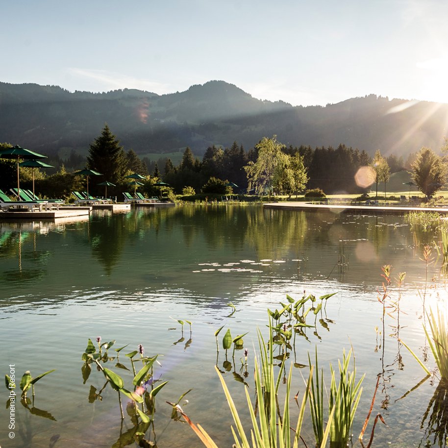 Sonnenalp Resort | Ofterschwang | Badesee | luxuszeit.com