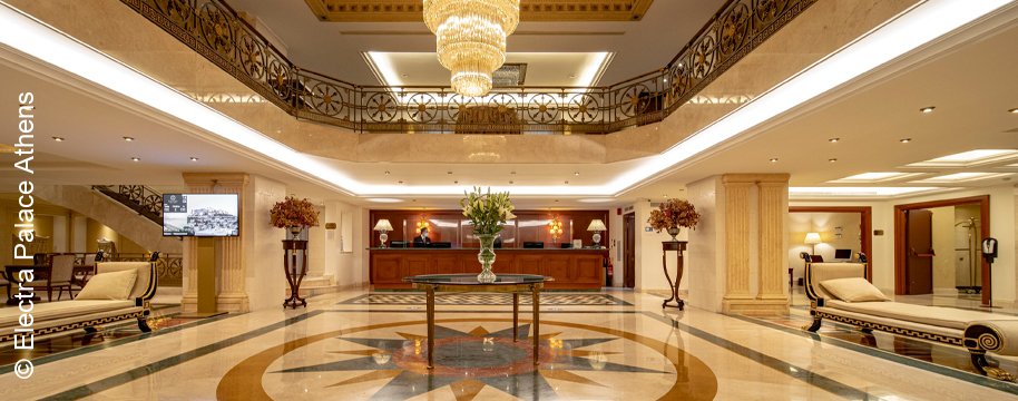Electra Palace Hotel Athens | Athen | Lobby | luxuszeit.com