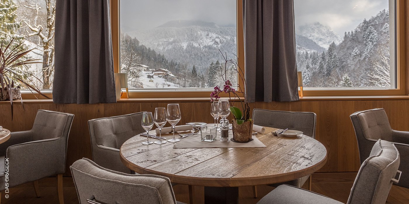 DAS GRASECK | Garmisch-Partenkirchen | Restaurant Winter | luxuszeit.com