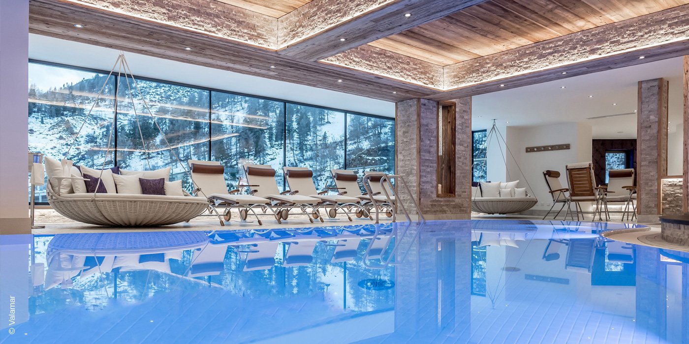 Kesselspitze Valamar Collection Hotel | Obertauern | Indoor Pool mit Relaxbereich | luxuszeit.com