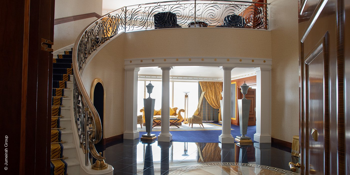 Burj Al Arab | Dubai | Presidential Suite Patio | luxuszeit.com