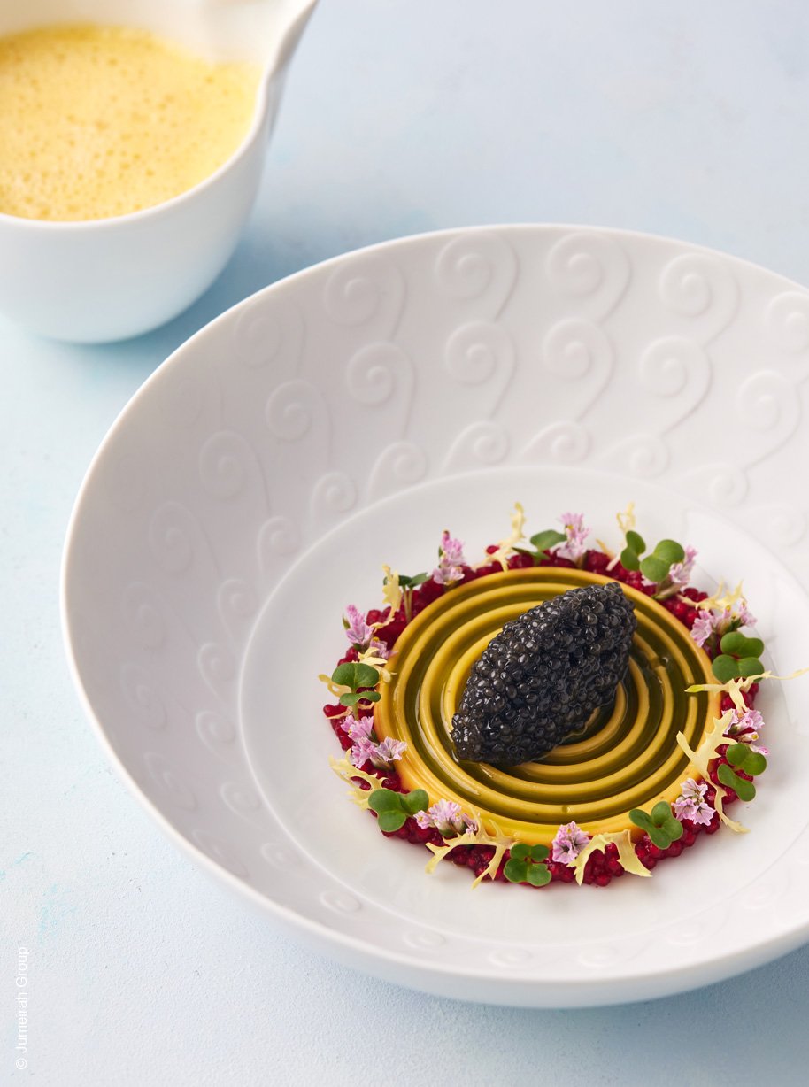 Burj Al Arab | Dubai | Restaurant Al Muntaha Pumpkin & Caviar | Inspiration | luxuszeit.com