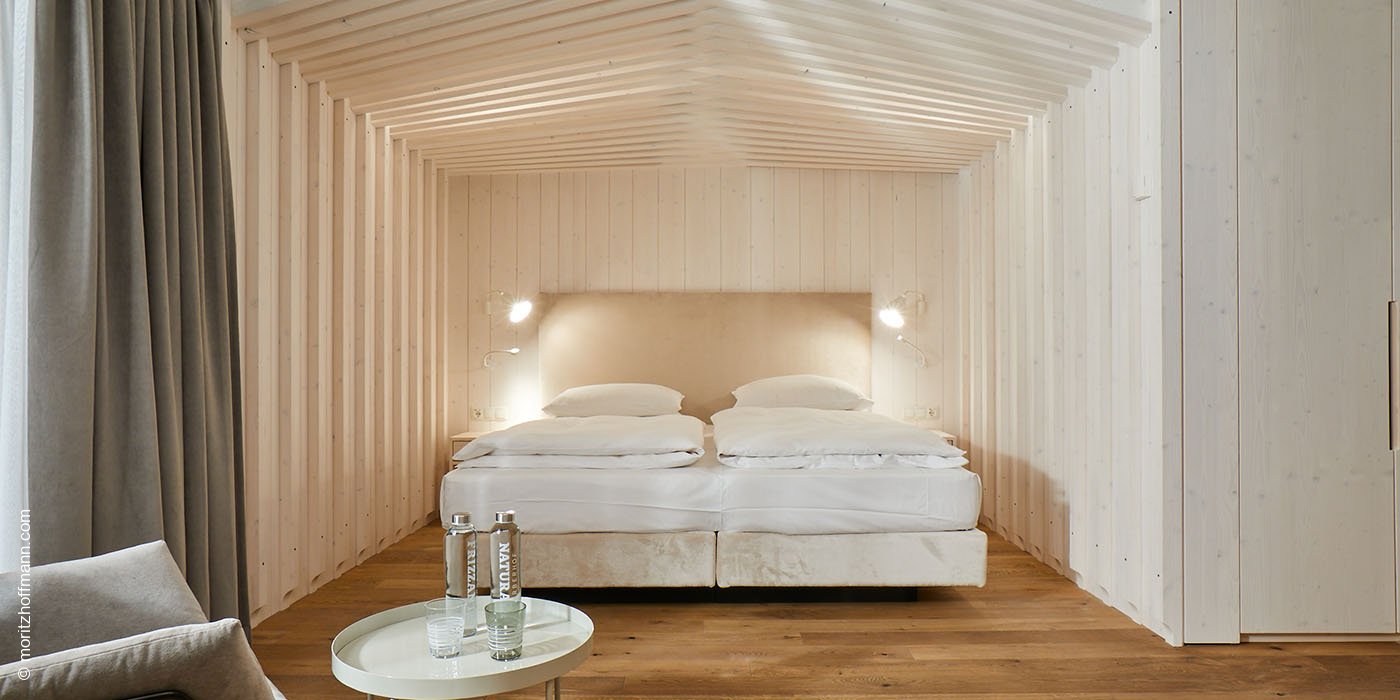 Garberhof | Mals | Doppelzimmer Alpine Bett | luxuszeit.com