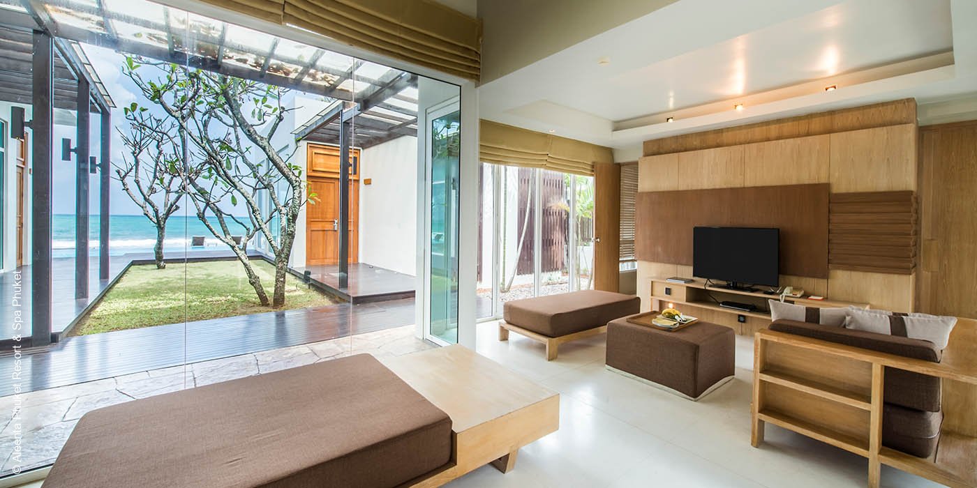 Aleenta Phuket Resort & Spa | Phang-nga | Thailand | Beachfront Pool Villa Schlafbereich | luxuszeit.com