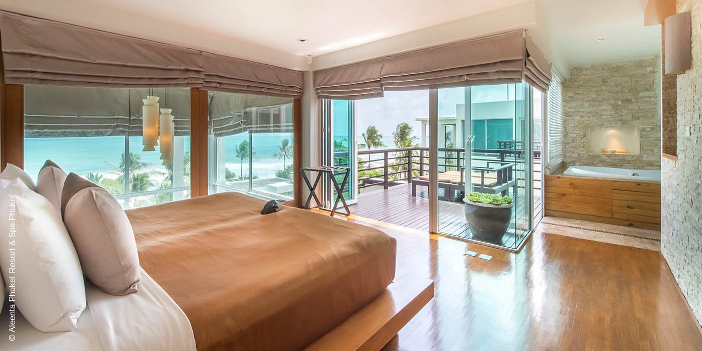 Aleenta Phuket Resort & Spa | Phang-nga | Thailand | Pool Residence Schlafbereich | luxuszeit.com