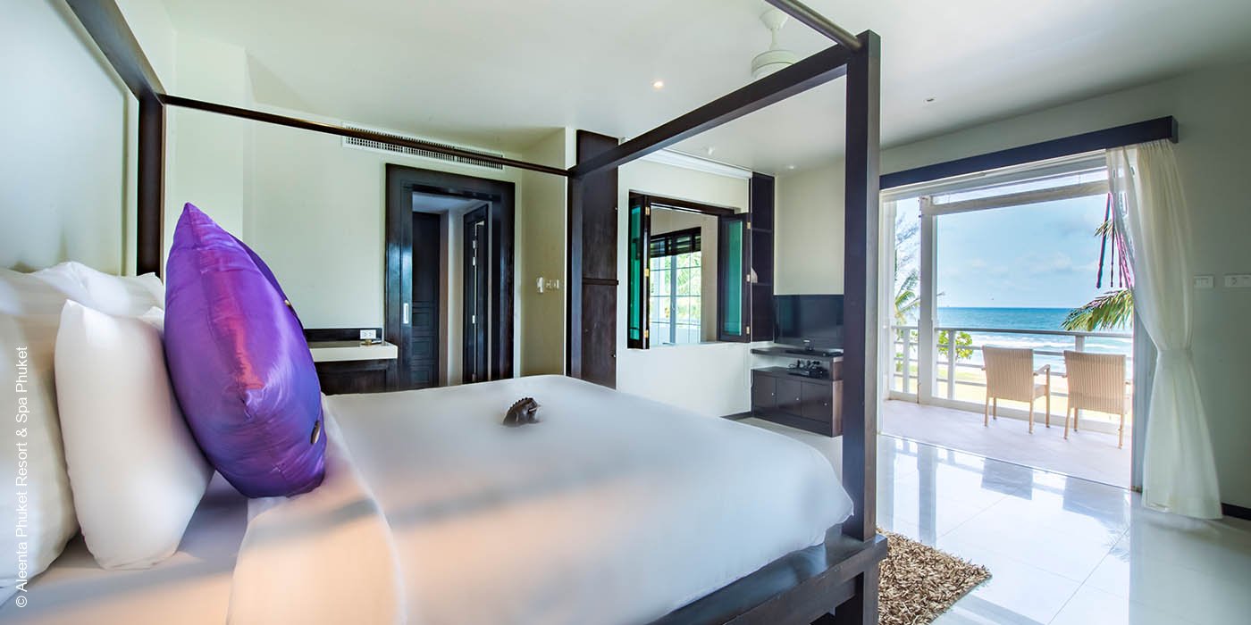 Aleenta Phuket Resort & Spa | Phang-nga | Thailand | Grand Villa Satis Schlafbereich | luxuszeit.com