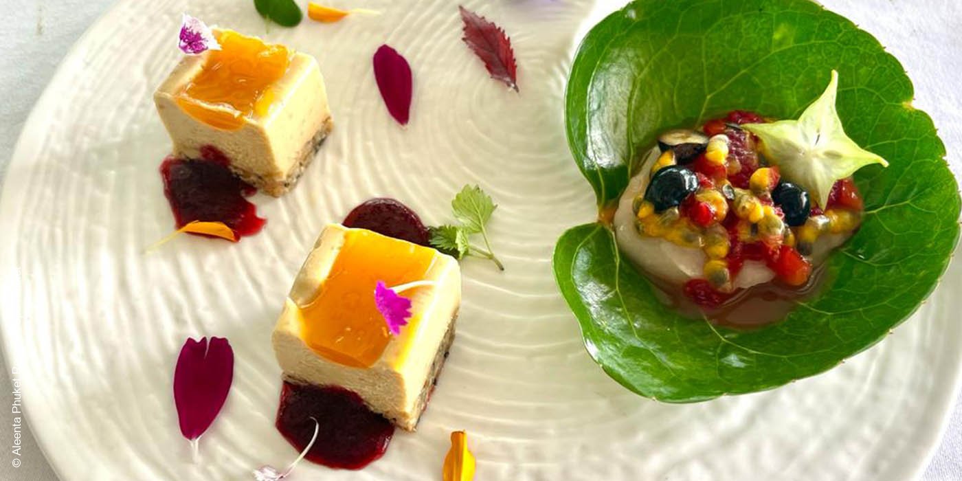 Aleenta Phuket Resort & Spa | Phang-nga | Thailand | Cheesecake & Fruit Tarte | luxuszeit.com
