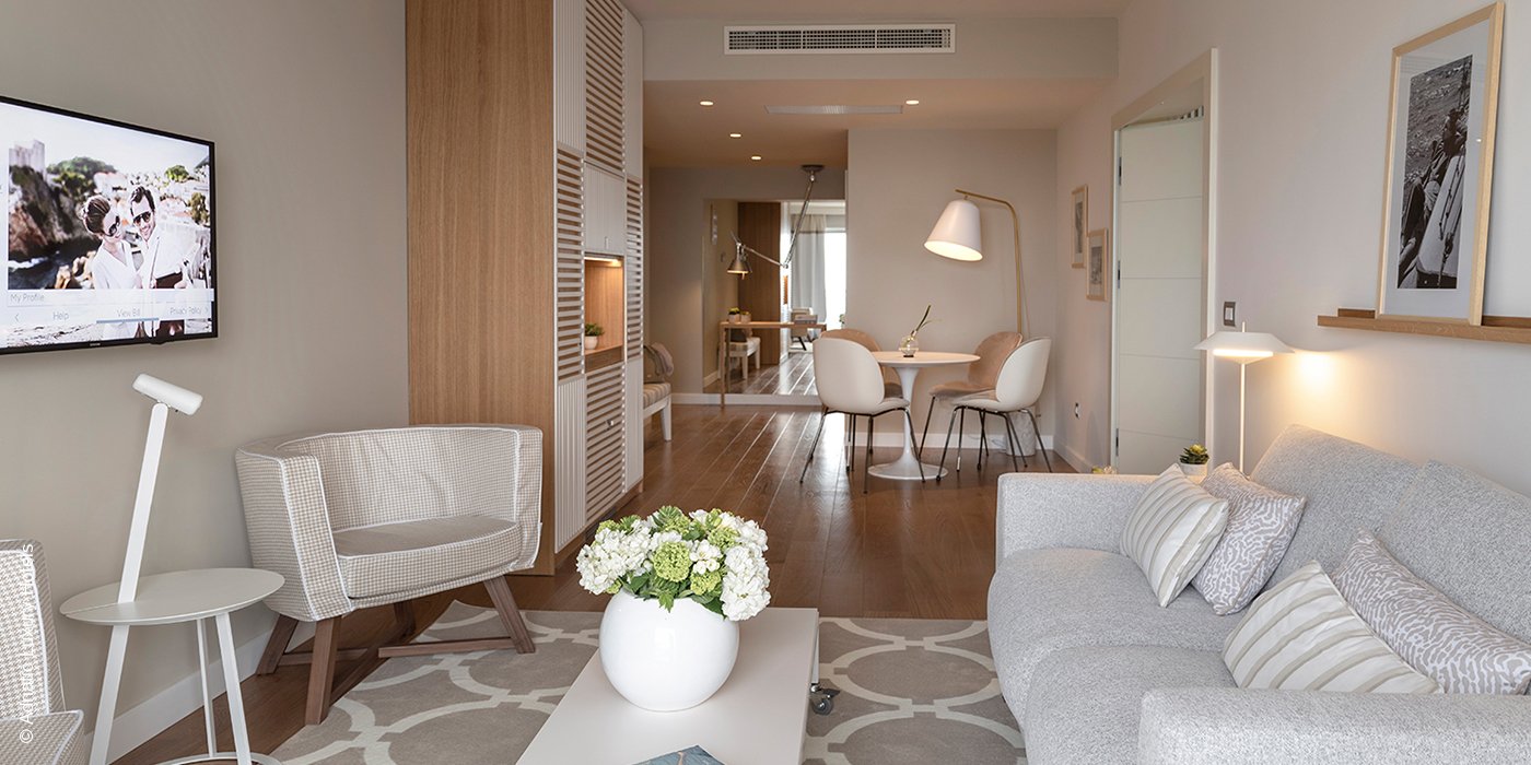 Hotel Bellevue | Dubrovnik | Deluxe Suite Wohnbereich | luxuszeit.com