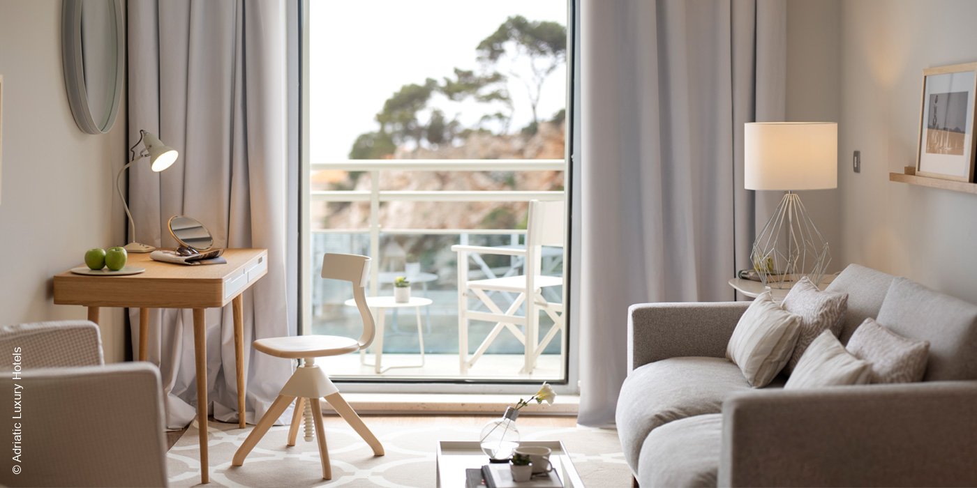 Hotel Bellevue | Dubrovnik | Deluxe Room mit Balkon | luxuszeit.com