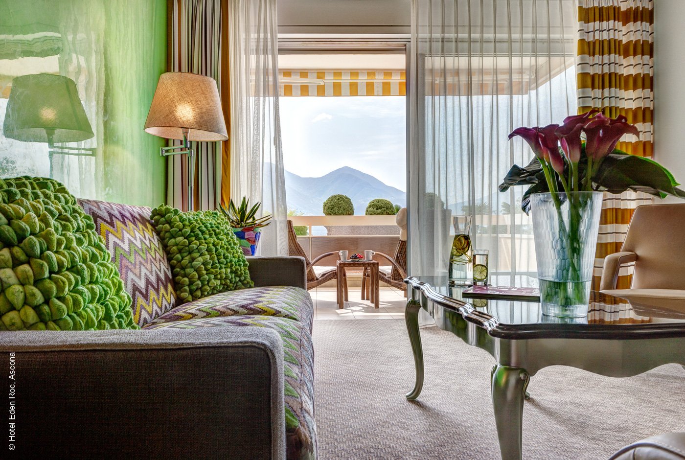 Hotel Eden Roc | Ascona | Wohnbereich | Archiv | luxuszeit.com
