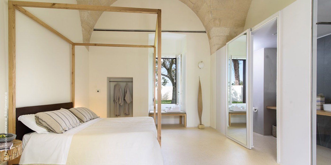 Masseria Mò | Galatina | Apulien | Zimmer mit Gewölbe | luxuszeit.com