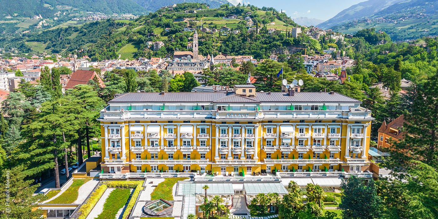 Palace Merano | Meran | Südtirol | Hotelansicht | luxuszeit.com