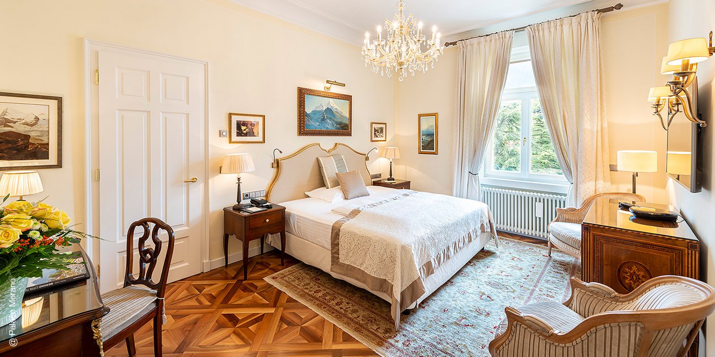 Palace Merano | Meran | Südtirol | Einzelzimmer Comfort | luxuszeit.com