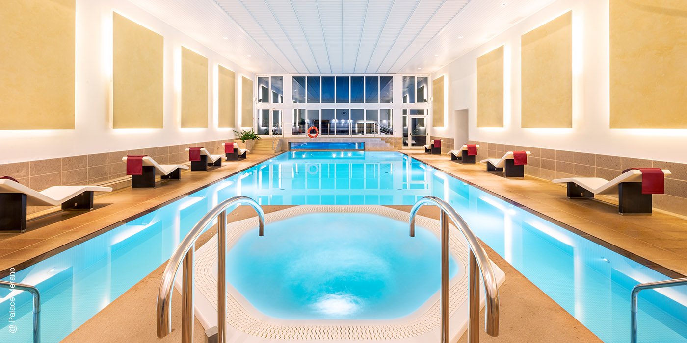 Palace Merano | Meran | Südtirol | Indoor-Pool | luxuszeit.com