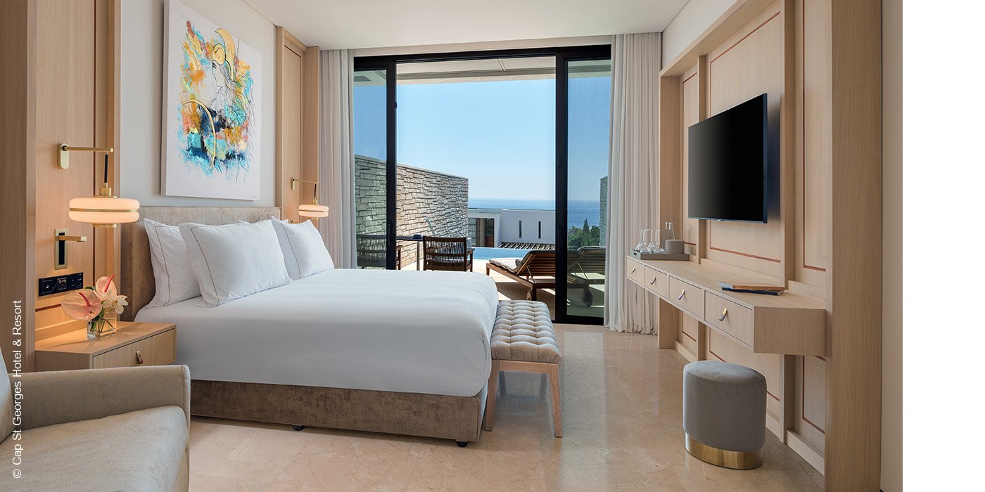 Cap St Georges Hotel & Resort | Pegeia | Zypern | Residence Room mit privatem Pool | luxuszeit.com