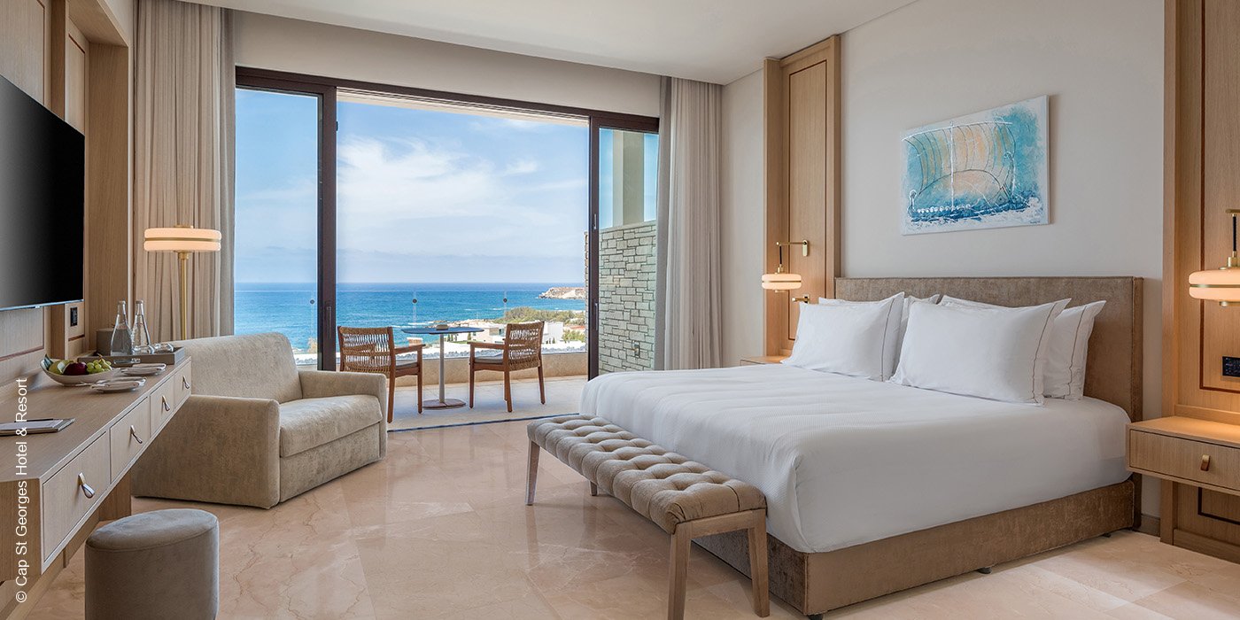 Cap St Georges Hotel & Resort | Pegeia | Zypern | Deluxe Room | luxuszeit.com