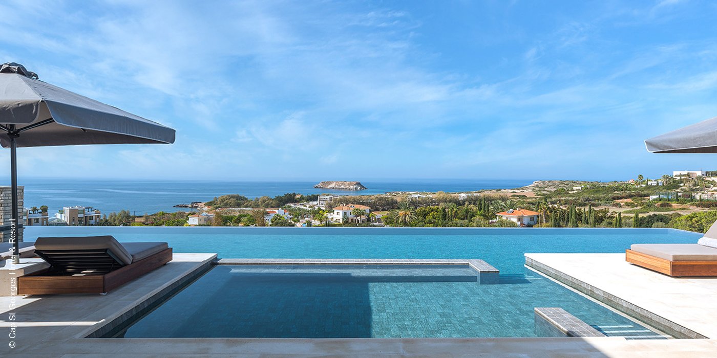 Cap St Georges Hotel & Resort | Pegeia | Zypern | Presidential Suite privater Pool | luxuszeit.com