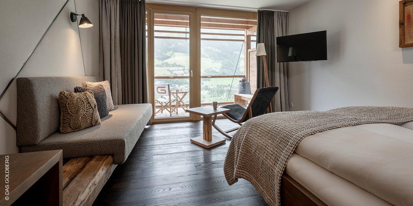 Das Goldberg | Bad Hofgastein | Zimmer mit Balkon | luxuszeit.com