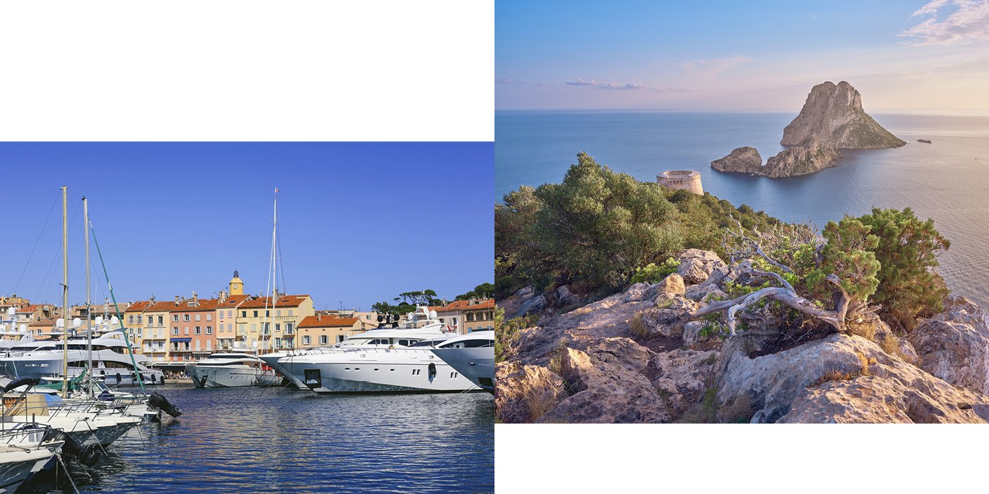 Saint-Tropez und Ibiza | Kultreiseziele | Frankreich | Spanien | Reisetipp | luxuszeit.com
