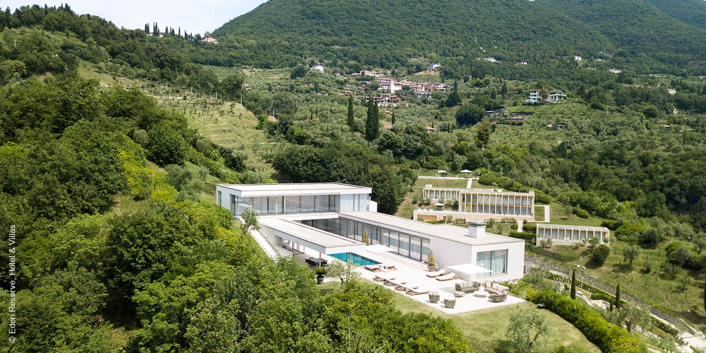 EDEN RESERVE Hotel & Villas | Gardone Riviera | Gardasee | Italien | Außenansicht Villa Sphere Ovest Marc Mark | luxuszeit.com