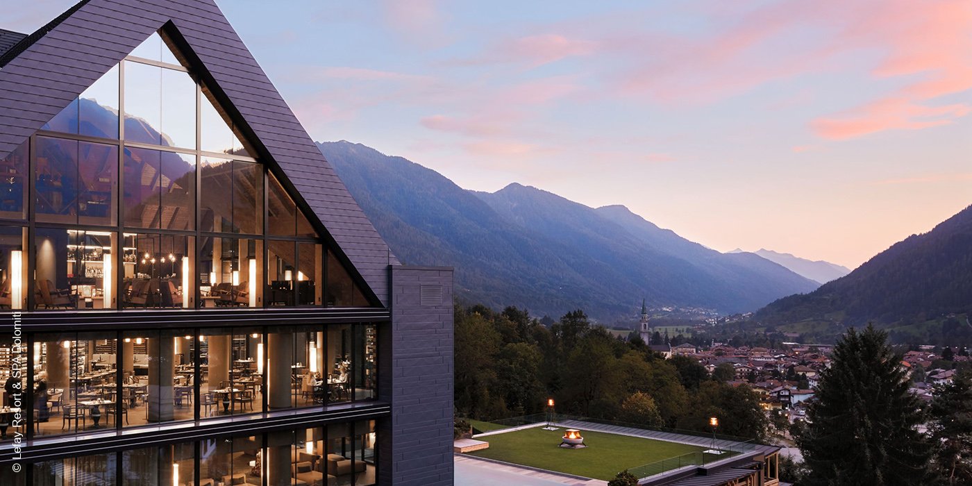 Lefay Resort & SPA Dolomiti | Pinzolo | Südtirol | Aussenansicht | luxuszeit.com