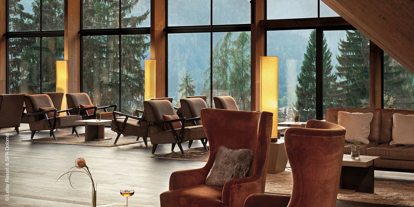 Lefay Resort & SPA Dolomiti | Pinzolo | Südtirol | Lobby | luxuszeit.com