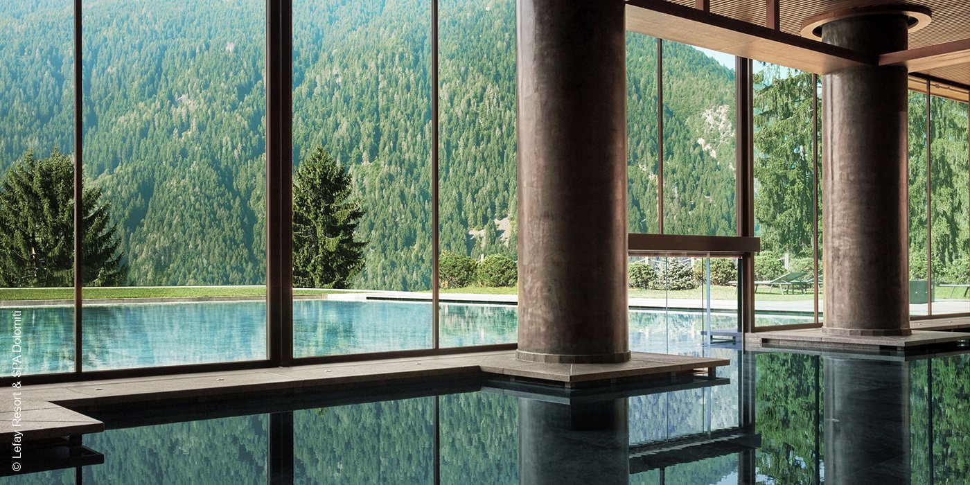 Lefay Resort & SPA Dolomiti | Pinzolo | Südtirol | Pool | luxuszeit.com
