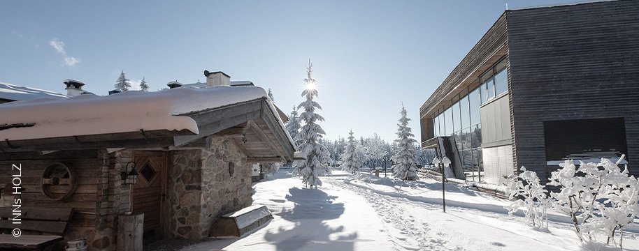 Inns Holz | Ulrichsberg im Böhmerwald | Holzfällerhütte im Winter | Inspiration | luxuszeit.com