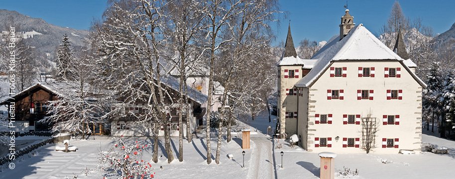 Schloss Prielau | Zell am See | Ansicht Winter | Inspiration | luxuszeit.com