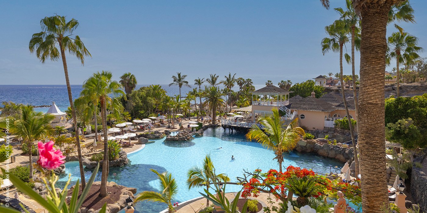Grand Hotel Bahía del Duque Resort | Santa Cruz de Tenerife | Pool von oben| luxuszeit.com