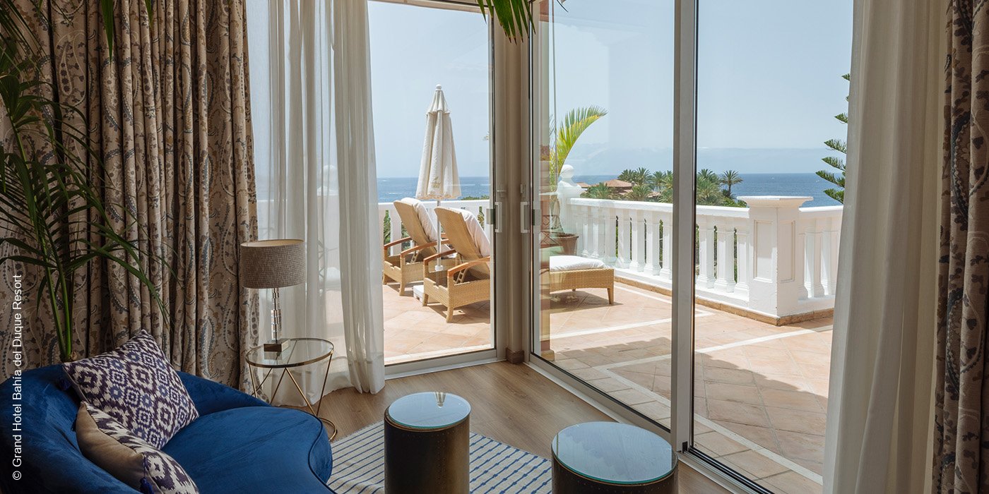 Grand Hotel Bahía del Duque Resort | Santa Cruz de Tenerife | Ausblick Hotelzimmer | luxuszeit.com