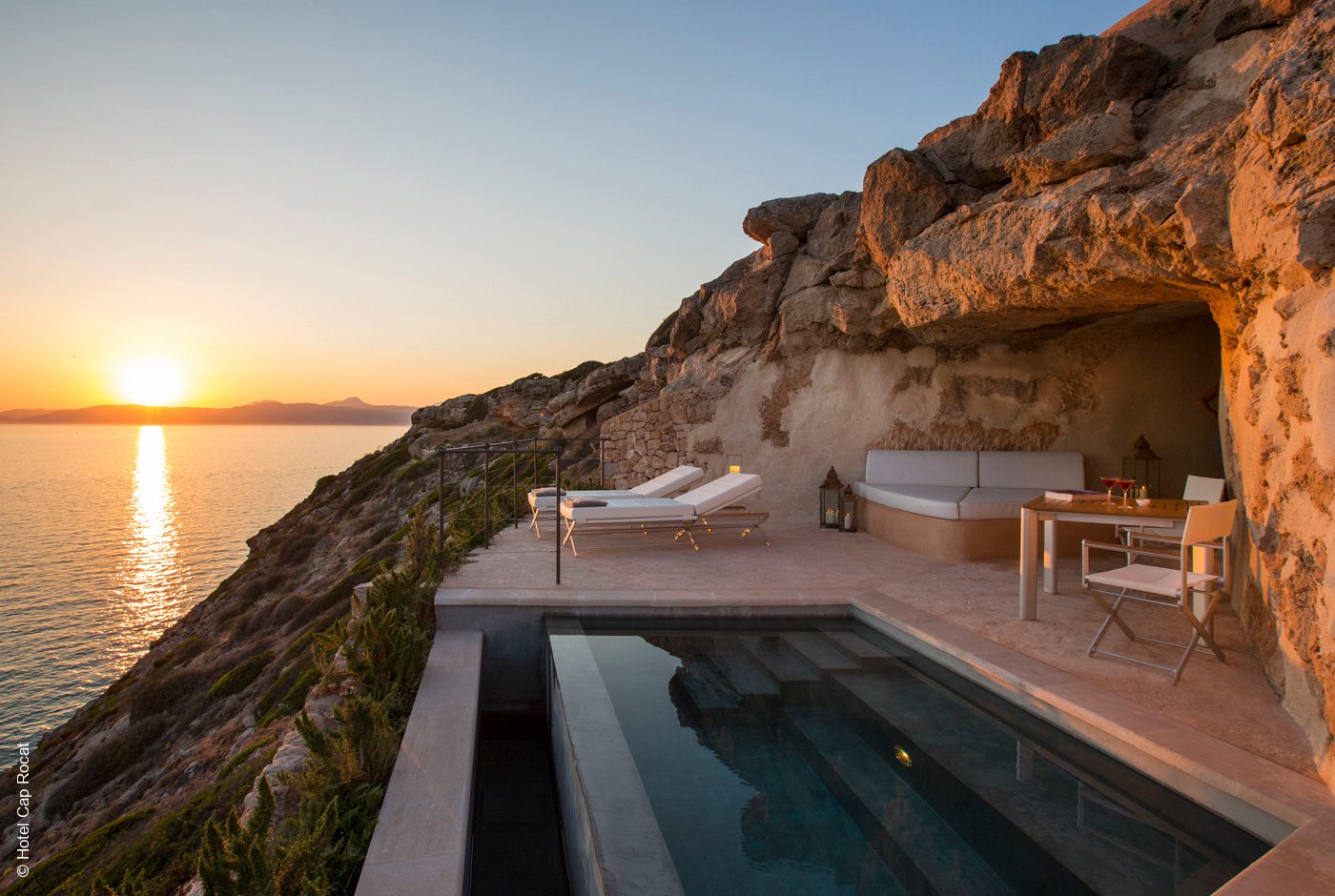 Hotel Cap Rocat | Cala Blava | Mallorca | Plunge Pool | Archiv | luxuszeit.com