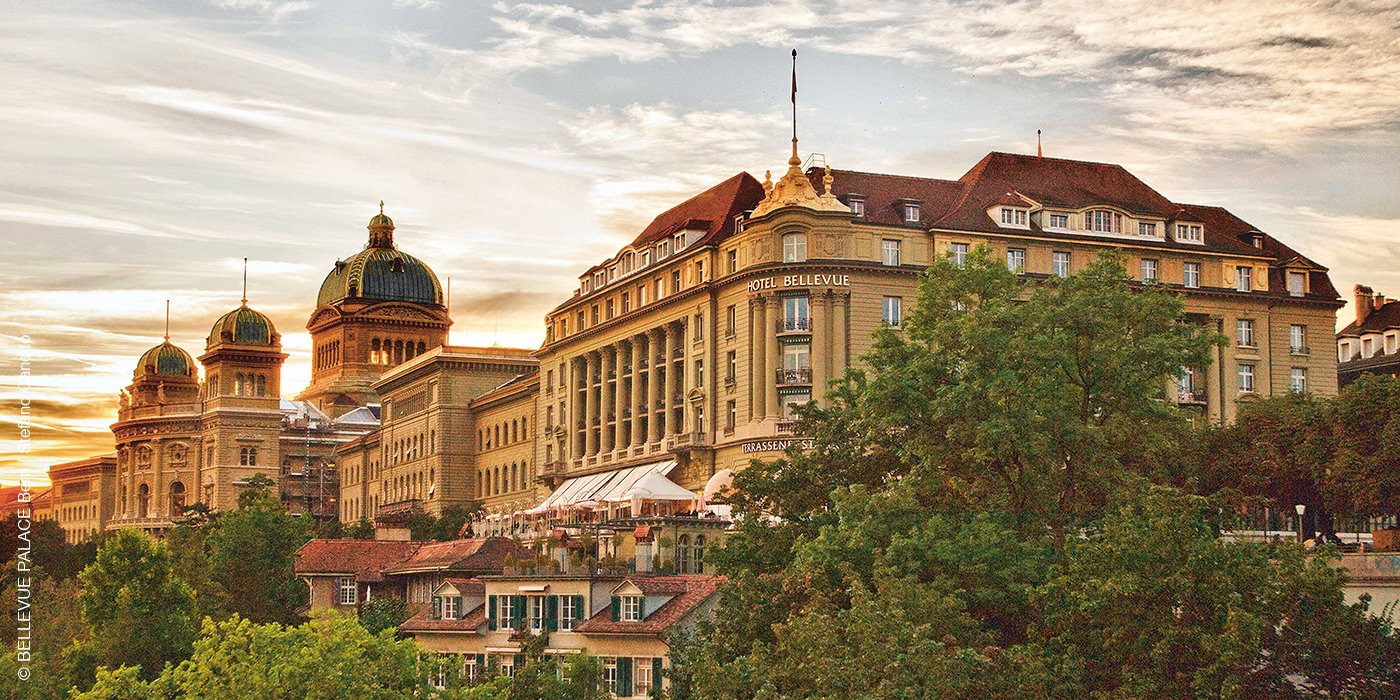 BELLEVUE PALACE Bern | Schweiz | Hotelansicht | luxuszeit.com
