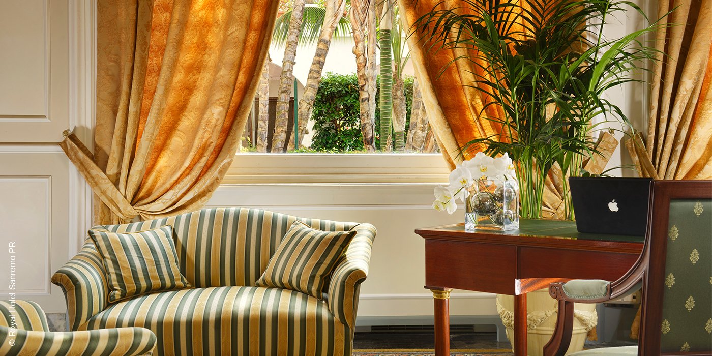 Royal Hotel | Sanremo | Rezeption | luxuszeit.com