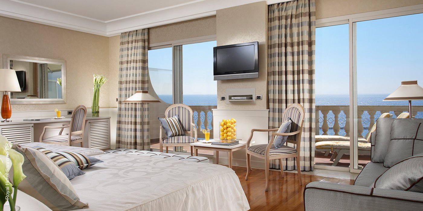 Royal Hotel | Sanremo | Deluxe Suite | luxuszeit.com