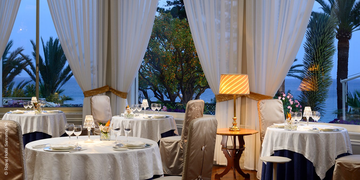 Royal Hotel | Sanremo | Capriccio Gourmet (innen) | luxuszeit.com
