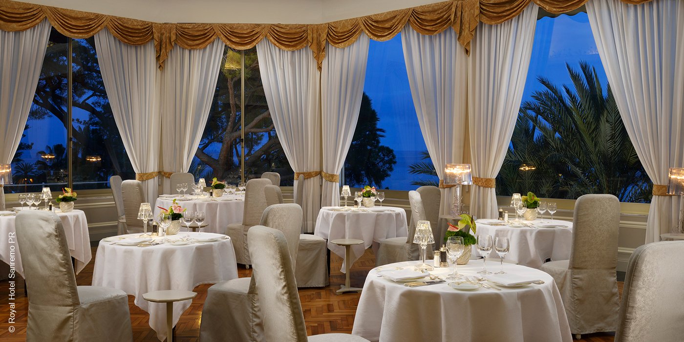 Royal Hotel | Sanremo | Dinner | luxuszeit.com