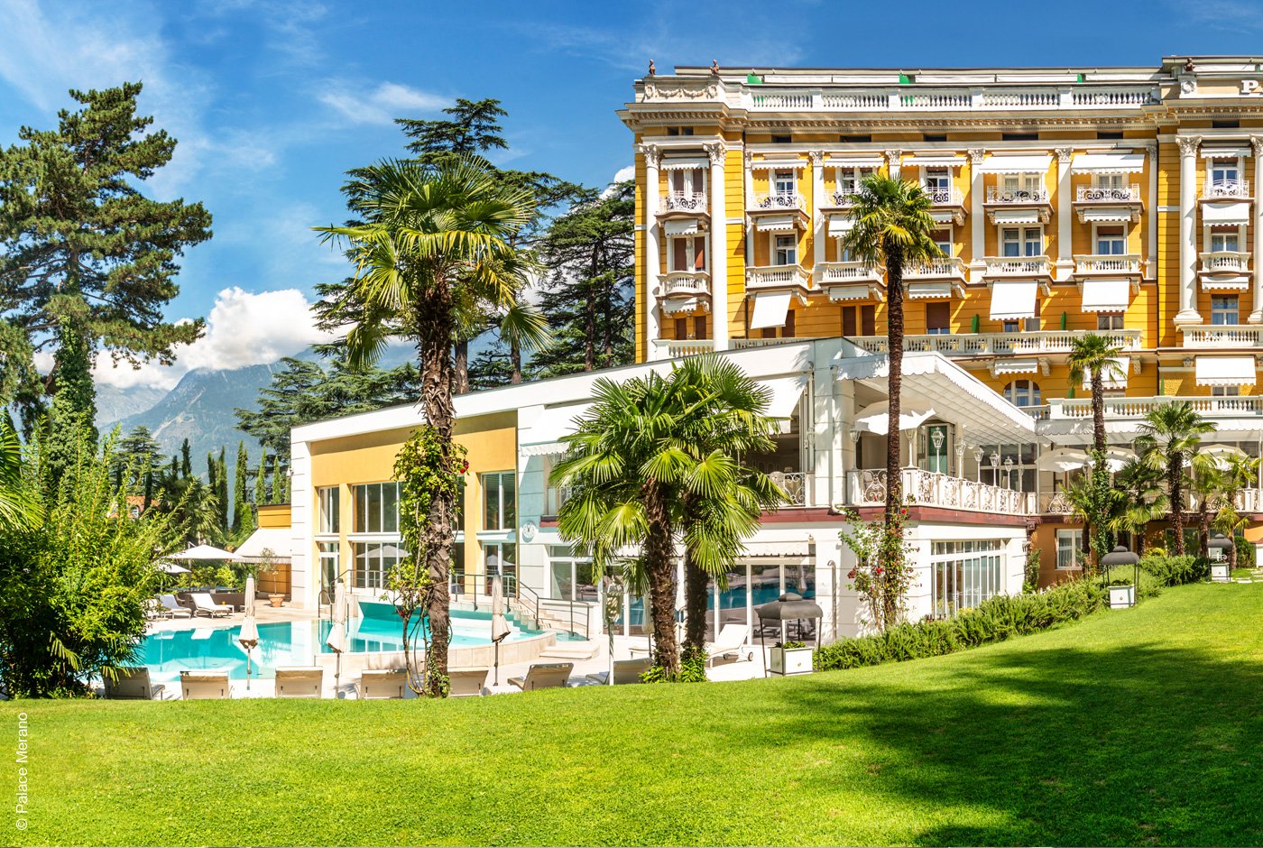 Palace Merano | Meran | Südtirol | Hotelansicht | Archiv | luxuszeit.com