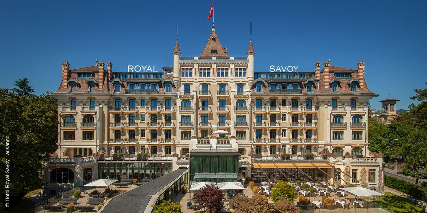 Royal Savoy Hotel & Spa | Lausanne | Schweiz | Außenansicht | luxuszeit.com